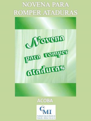 cover image of Novena para romper ataduras